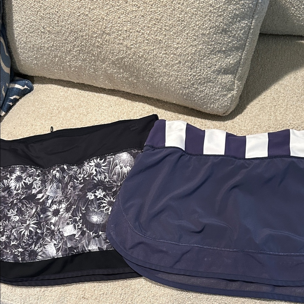 2 Lulu lemon skorts